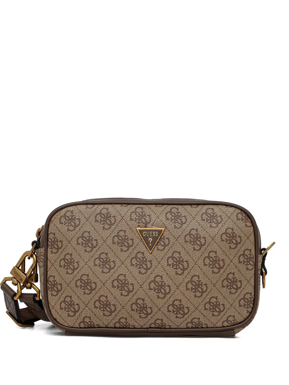 Milano monogram-pattern logo messenger bag - 1