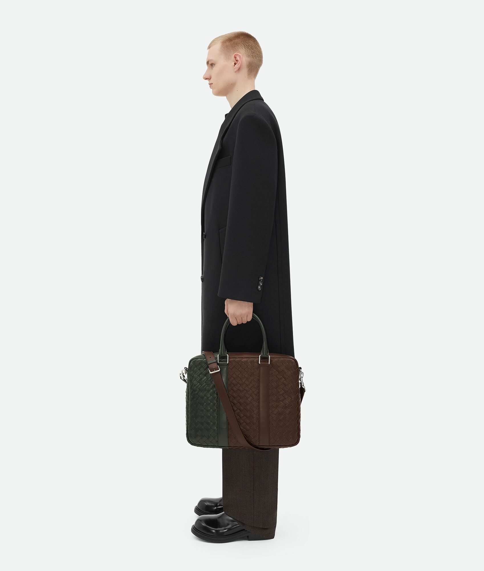 Large Intrecciato Briefcase - 4