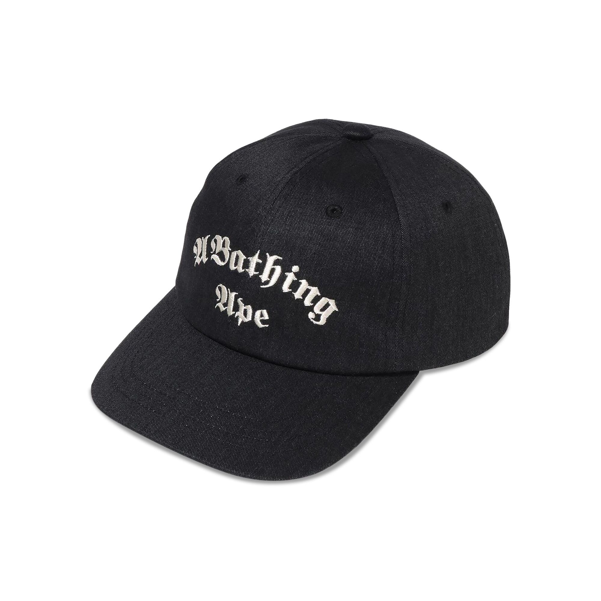 BAPE A Bathing Ape Panel Cap 'Black' - 3