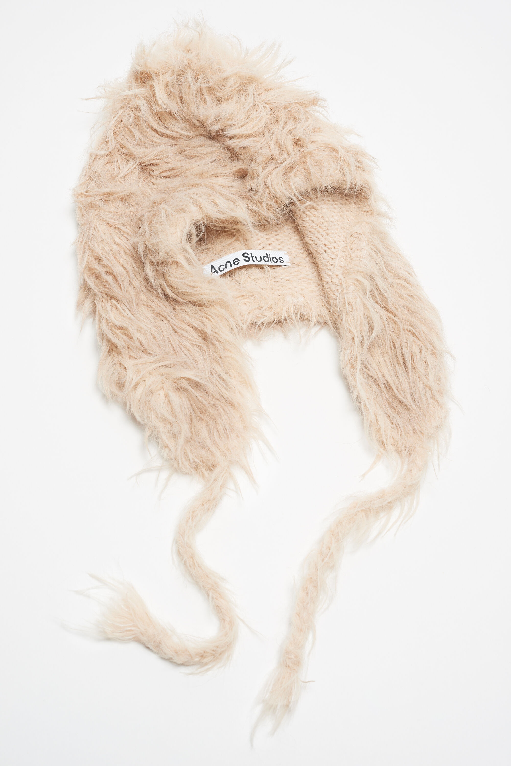 Fluffy hat - Beige - 4