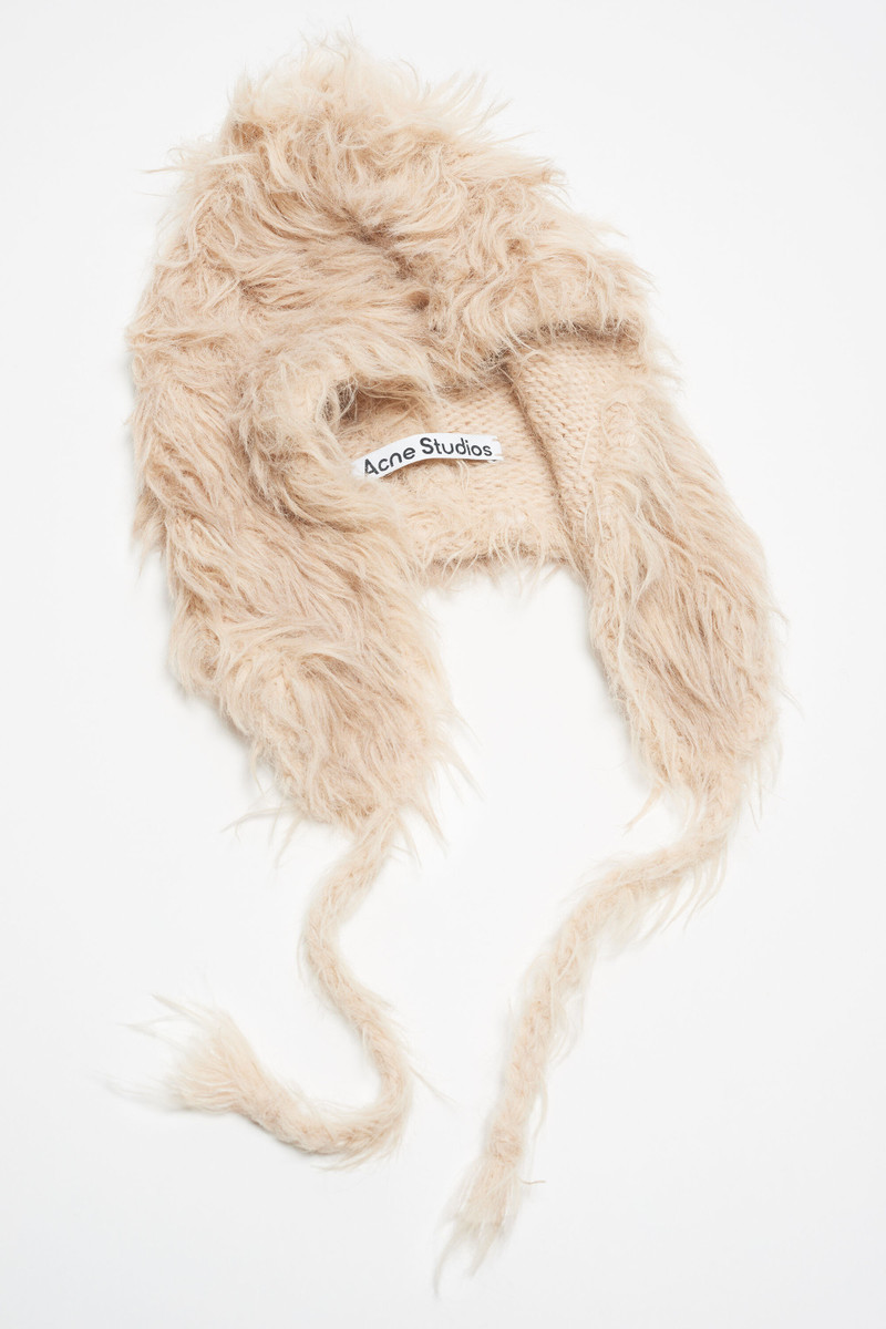 Fluffy hat - Beige 4
