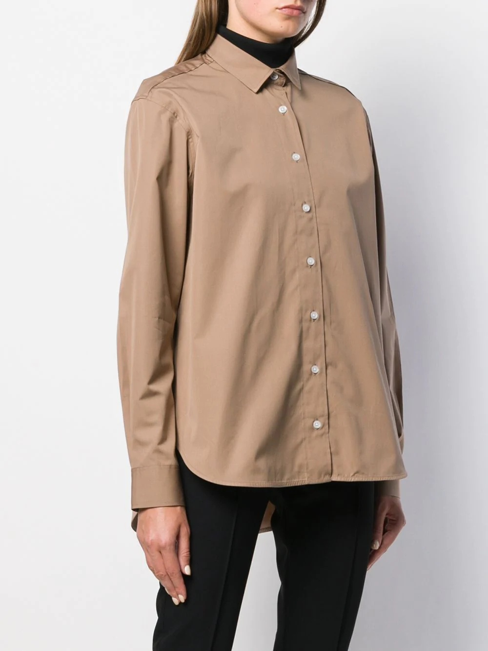 oversized long sleeve shirt - 3