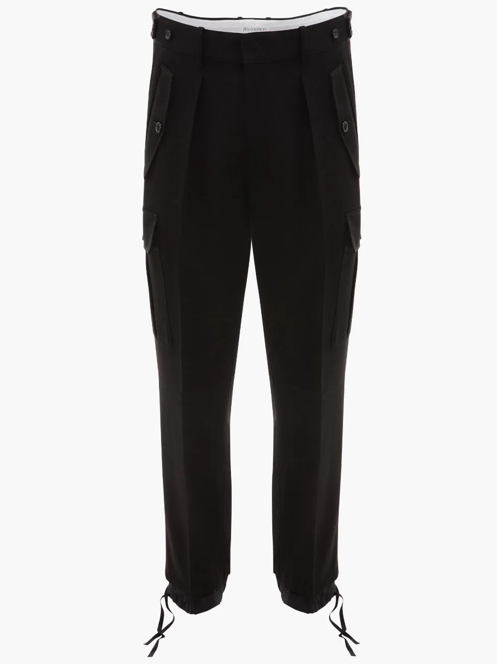 DOUBLE HEM CARGO TROUSERS - 1