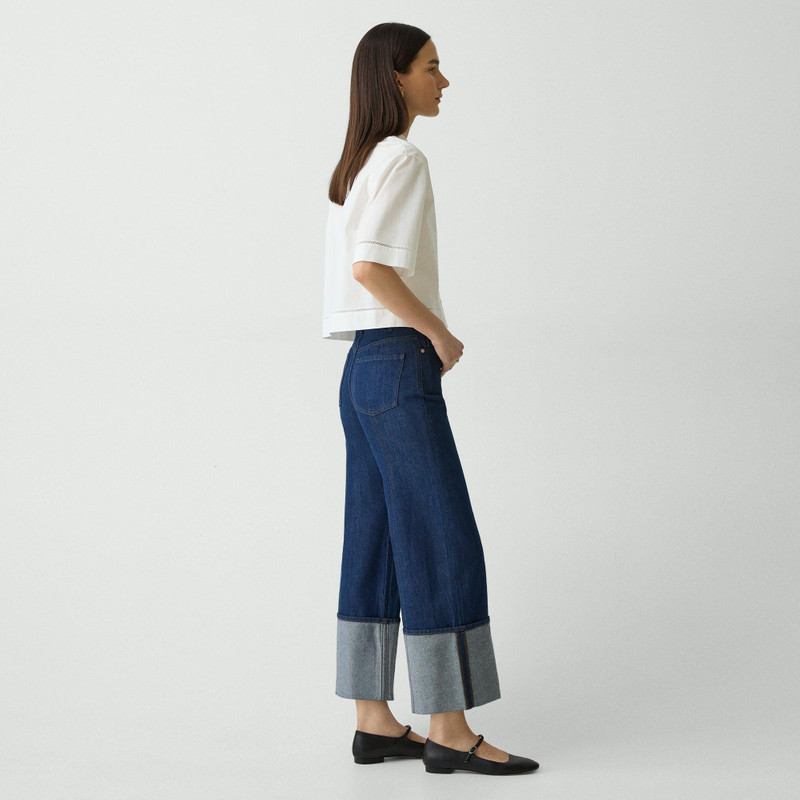 Cuffed Pant in Relaxed Denim 2