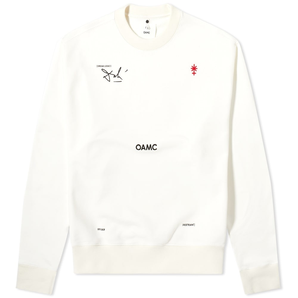 OAMC Logic Logo Crew Sweat - 1