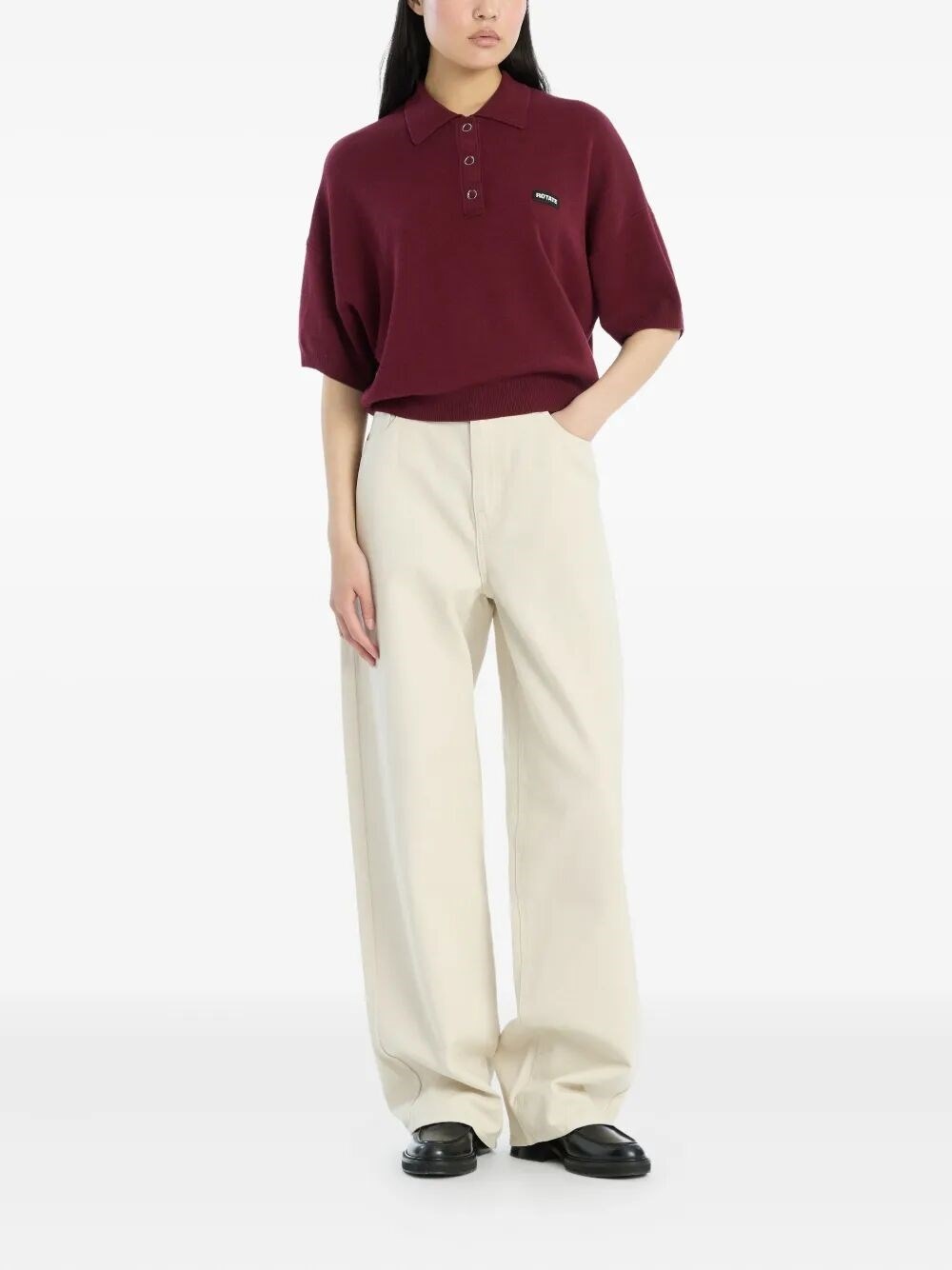 Slinky Knit Polo - 2