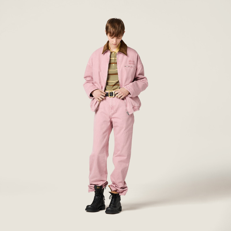 Miu Miu Denim trousers outlook