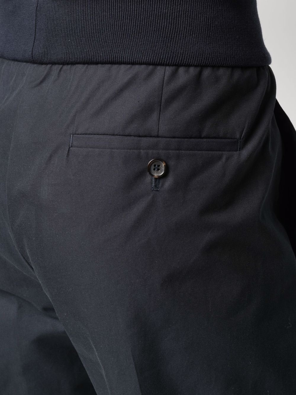 tapered elasticated trousers - 5