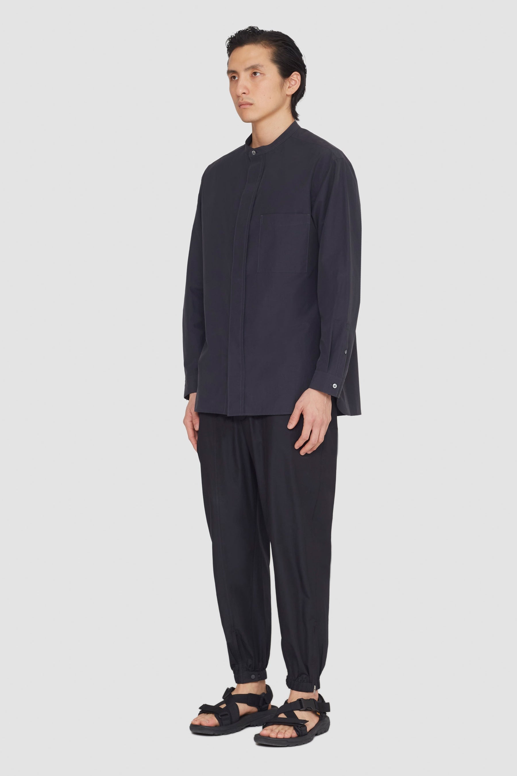 Stand Collar Shirt - 3