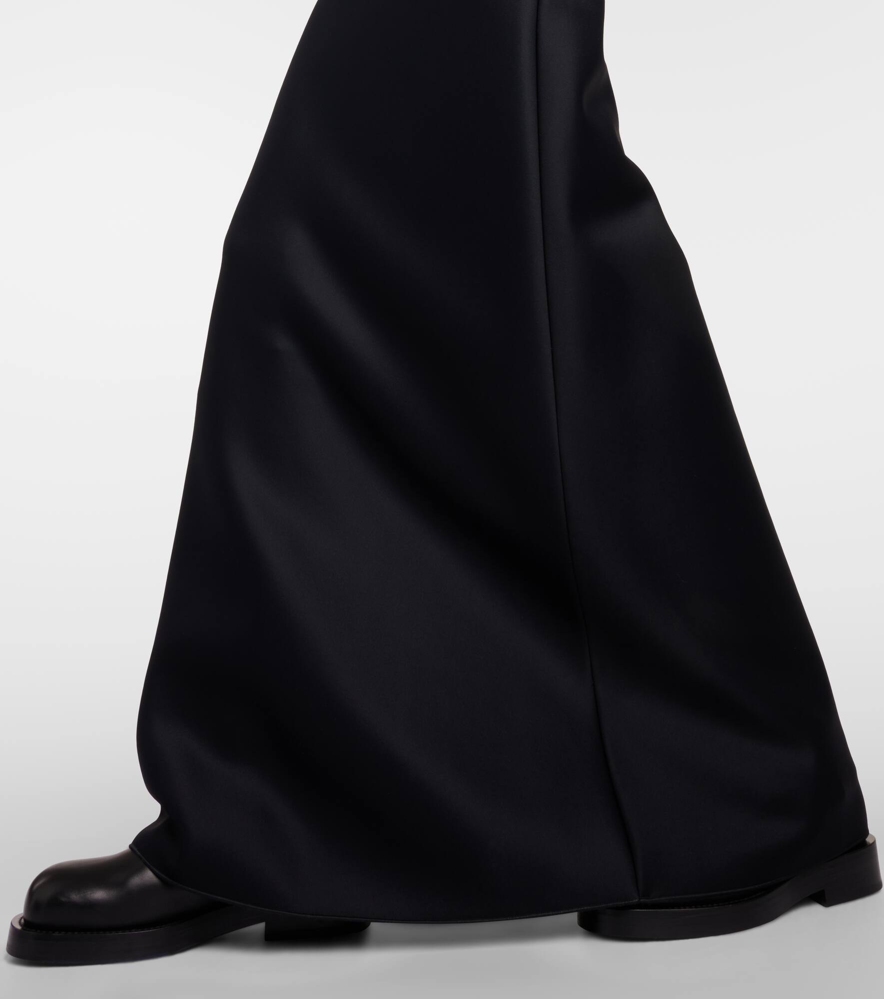 Clavier cotton-blend jersey maxi skirt - 5