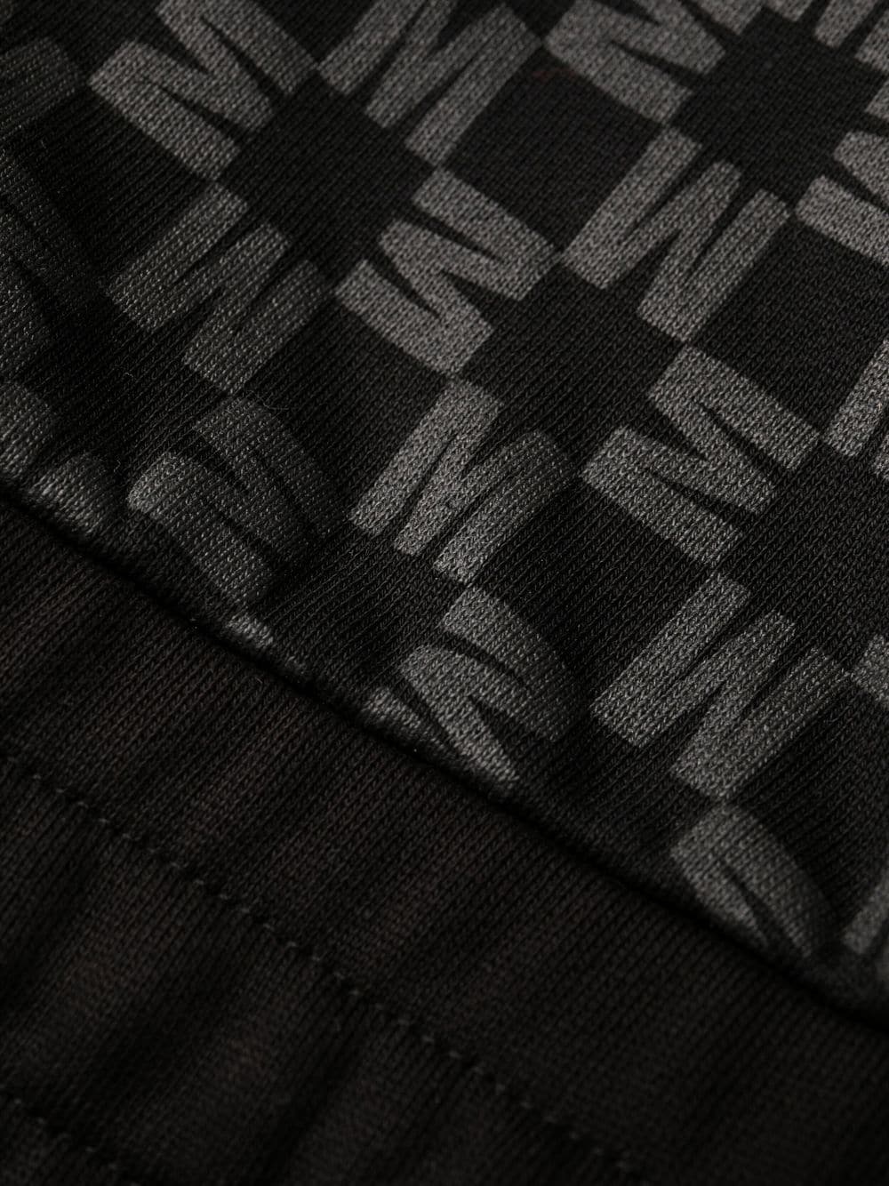 monogram-print track pants - 7