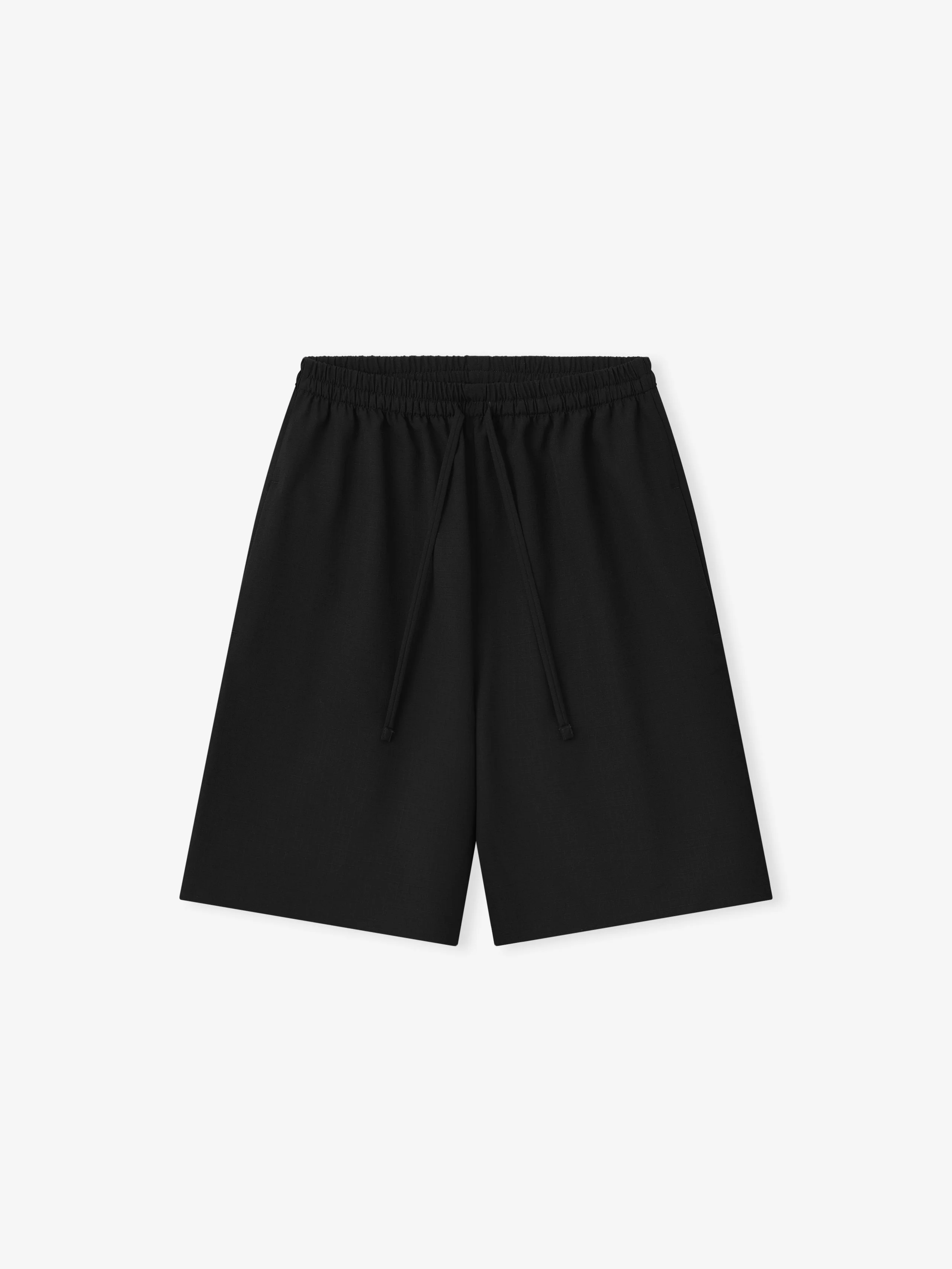 Womens Wool Ripstop Drawstring Shorts - 1