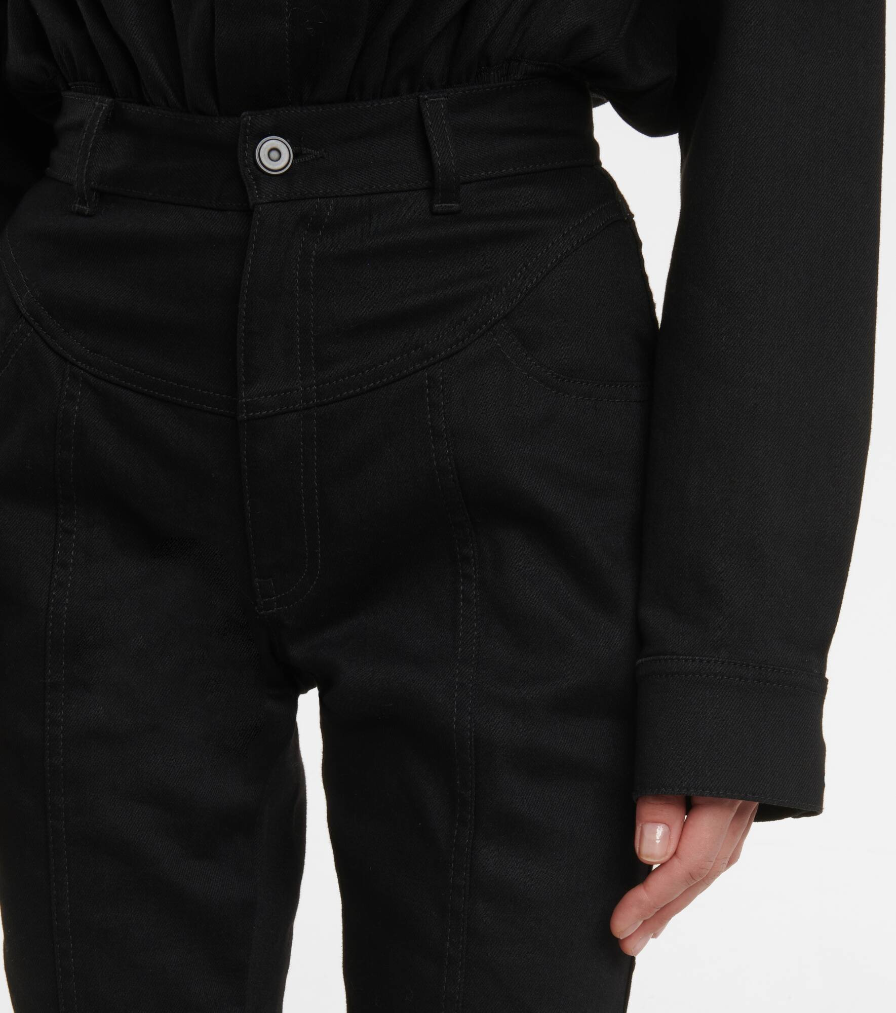High-rise slim jeans - 4