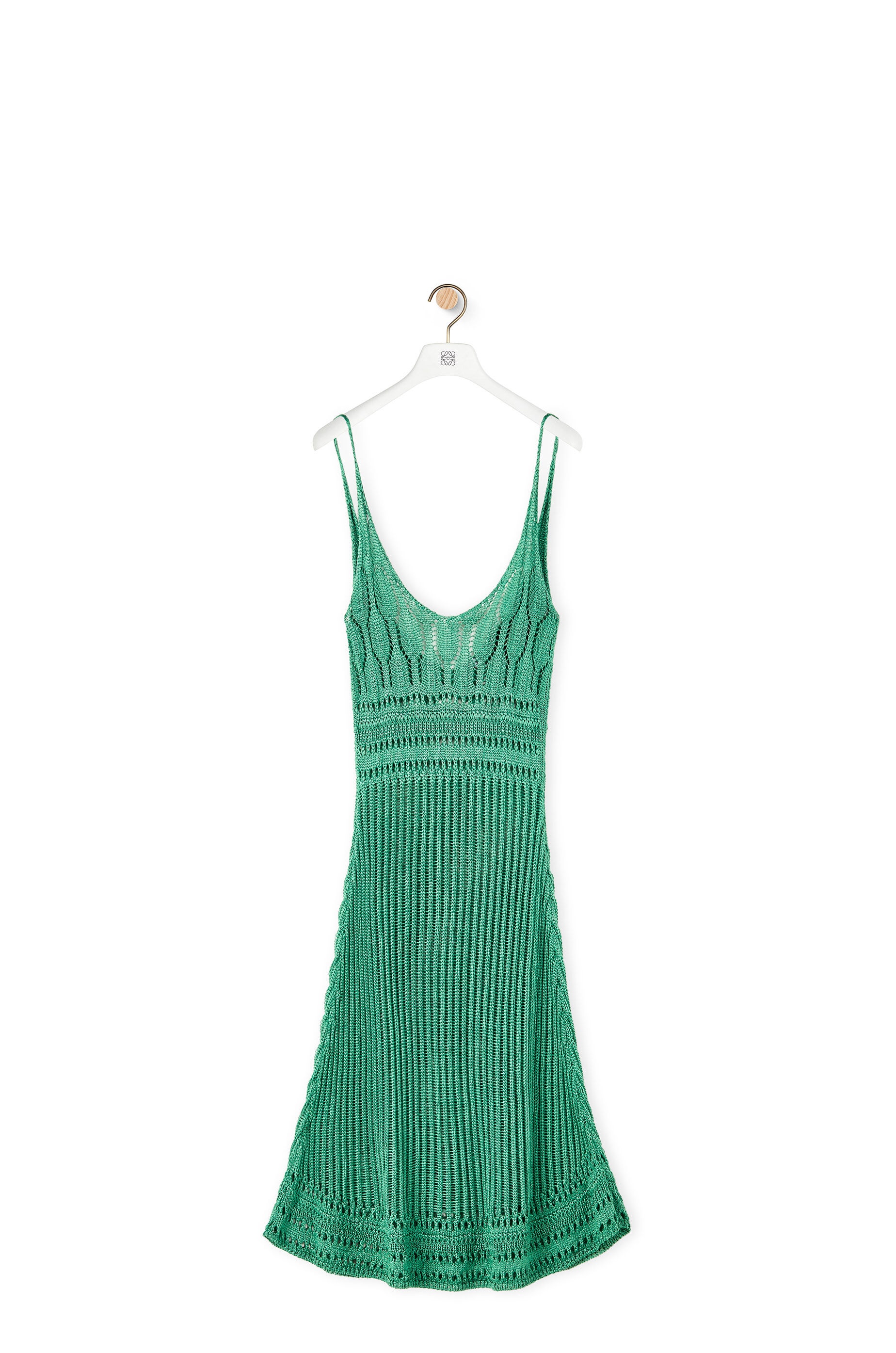 Strappy dress in viscose - 1