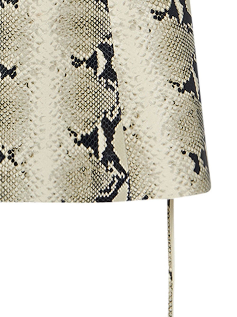 Snake-patterned skirt - 2