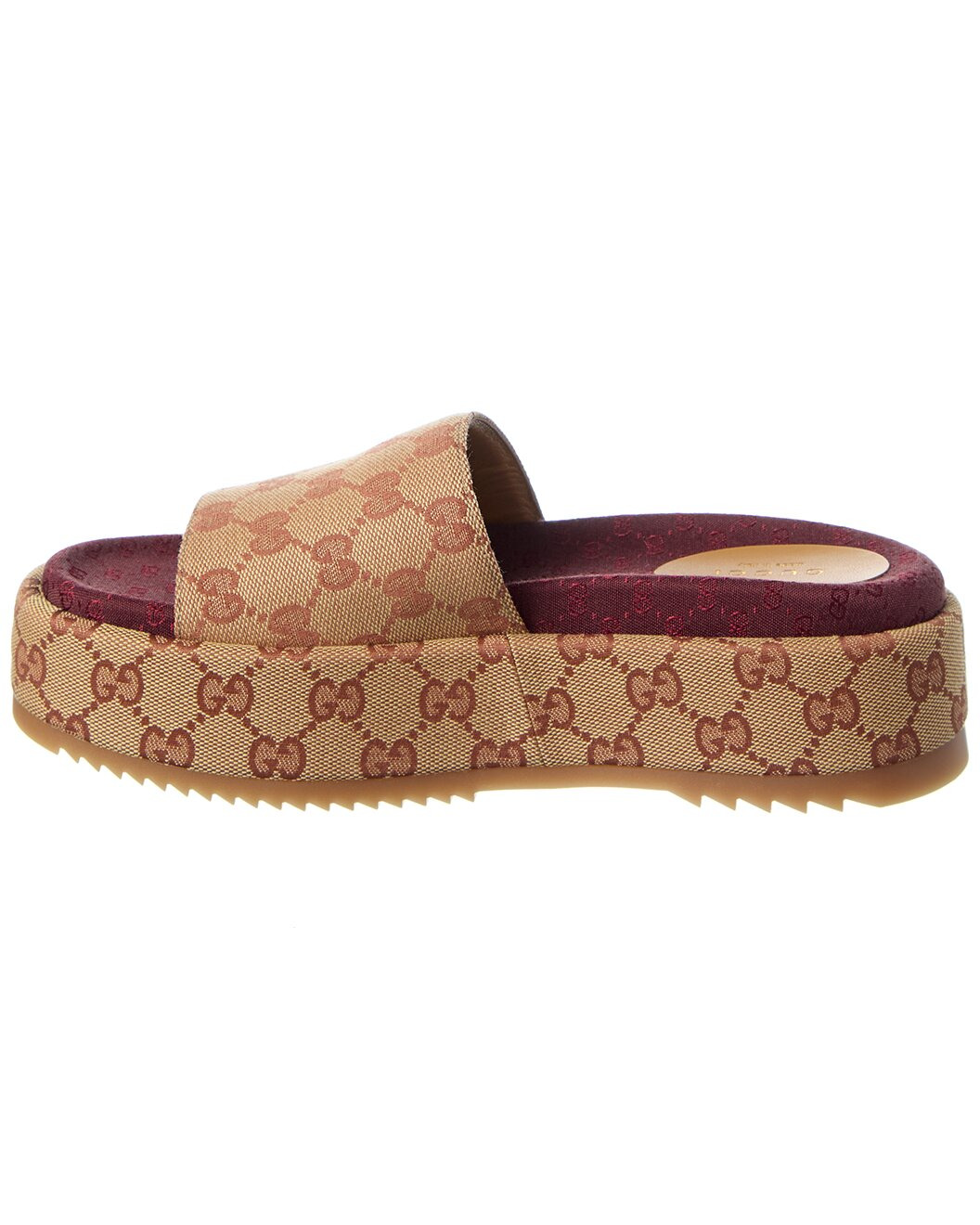 Gucci GG Canvas Platform Sandal - 2