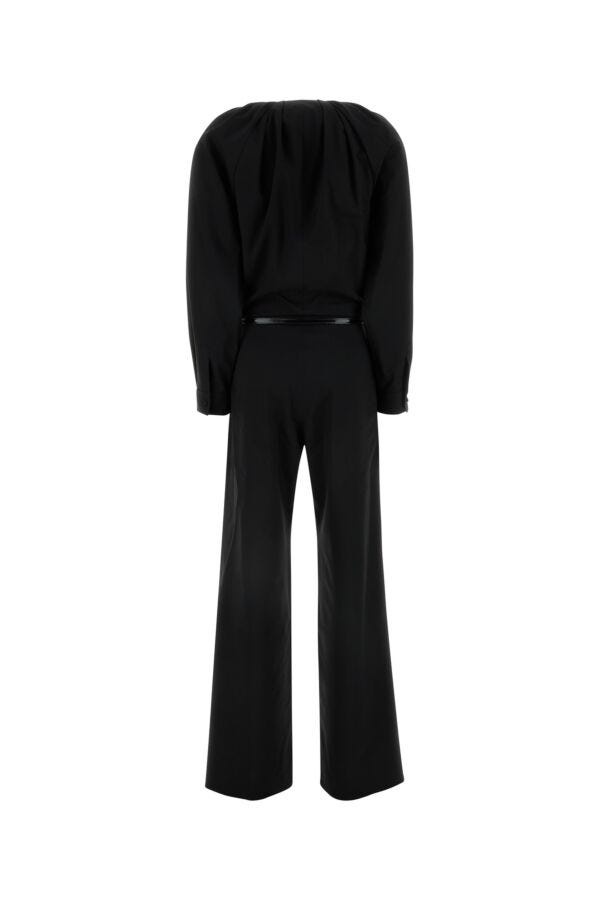 オールインワン・サロペット GUCCI BLACK STRETCH WOOL JUMPSUIT GUCCI Gucci Women Black Stretch Wool Jumpsuit | luosophy