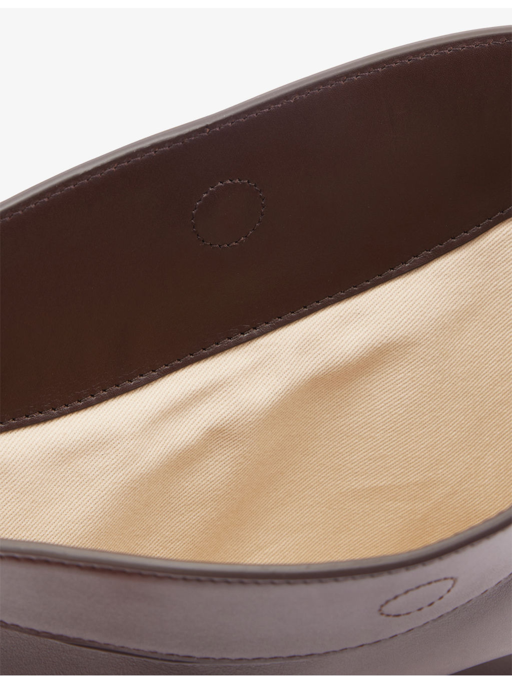 Le Petit Ovalo Leather Shoulder Bag - 7