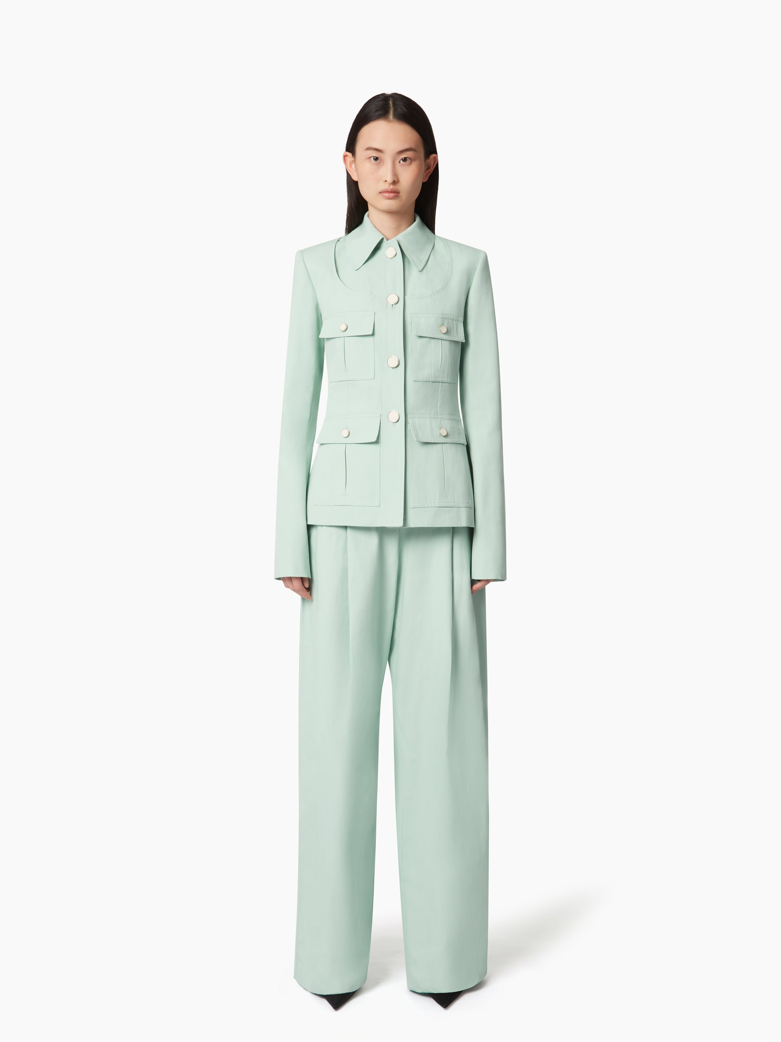 COTTON SAHARIENNE JACKET - 1
