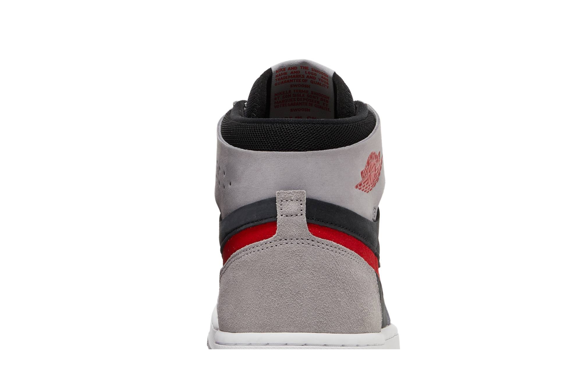 Air Jordan 1 High Zoom Comfort 2 'Cement Fire Red' - 7