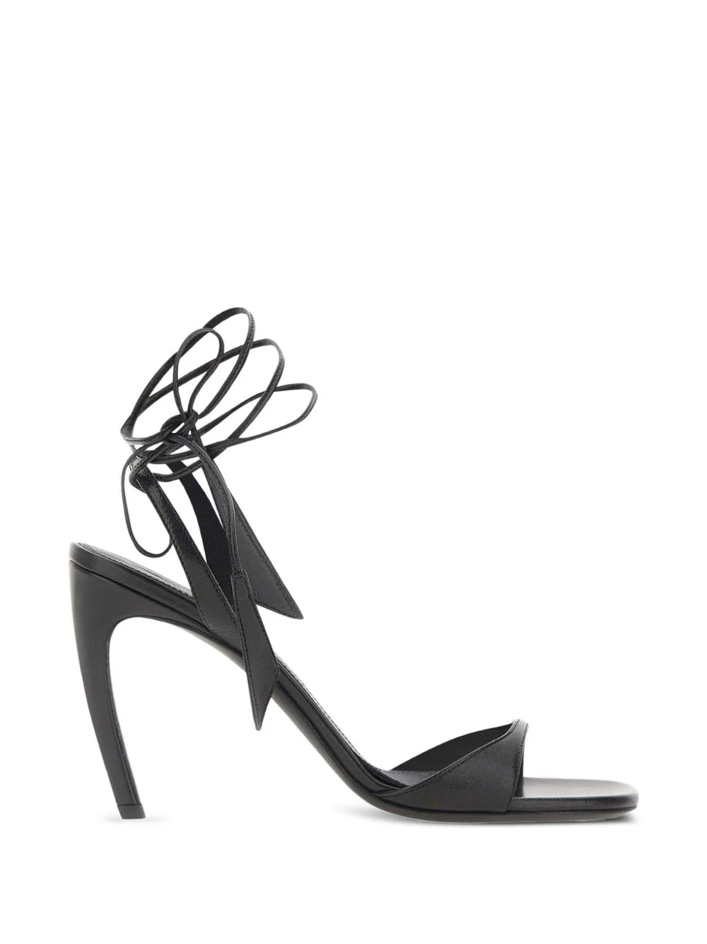 Ora tie-fastening heeled sandals - 1