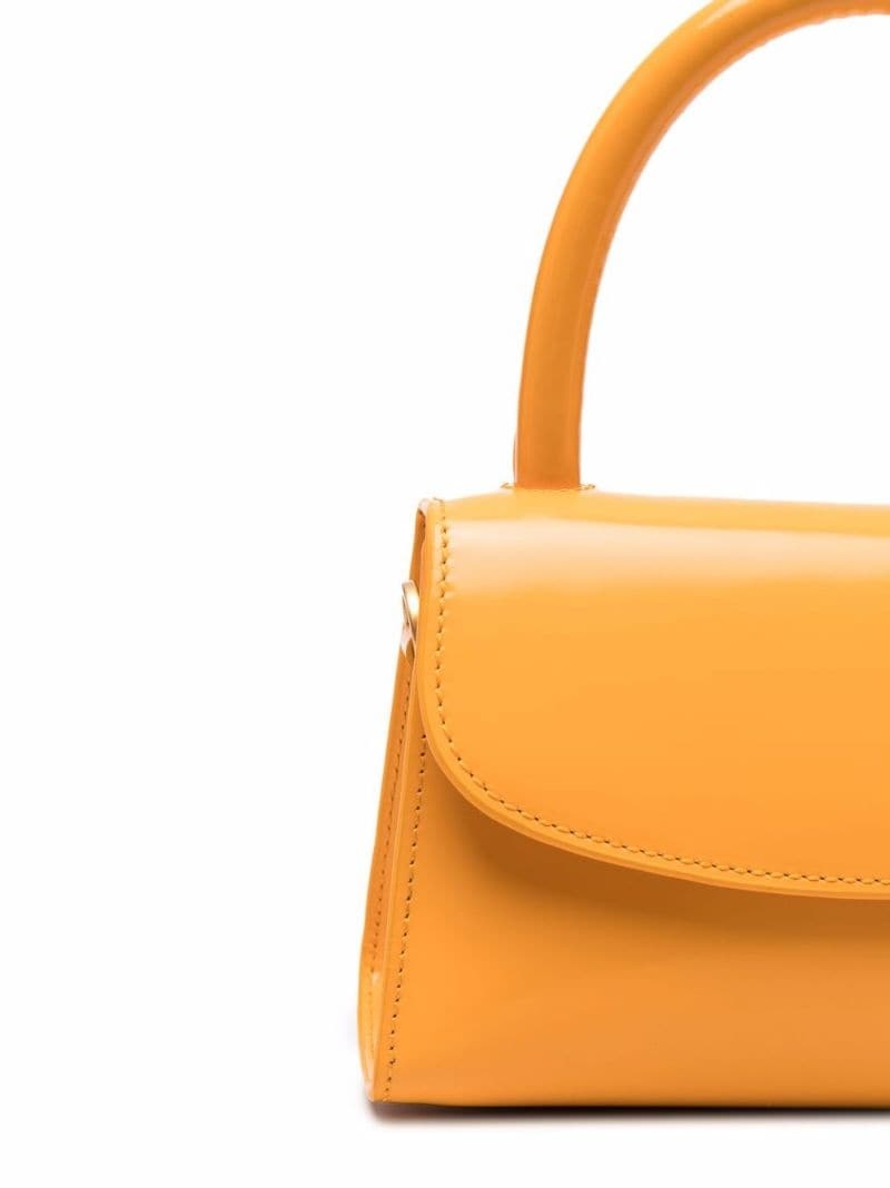 Mini calf leather tote bag - 6