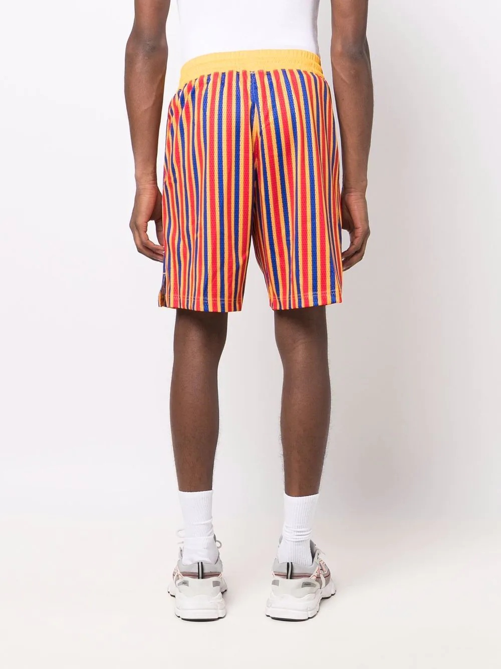 x McDonald's stripe-print shorts - 4