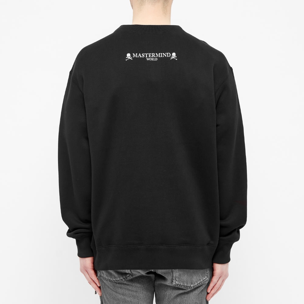 MASTERMIND WORLD Chest Logo Crew Sweat - 4