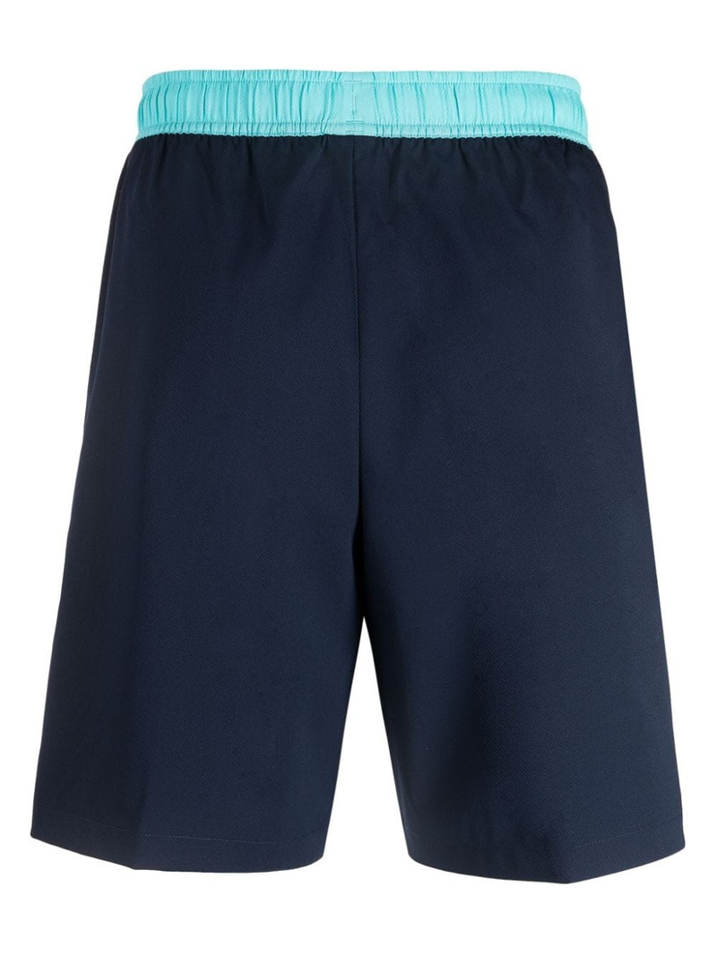 LACOSTE elasticated-waist track shorts outlook