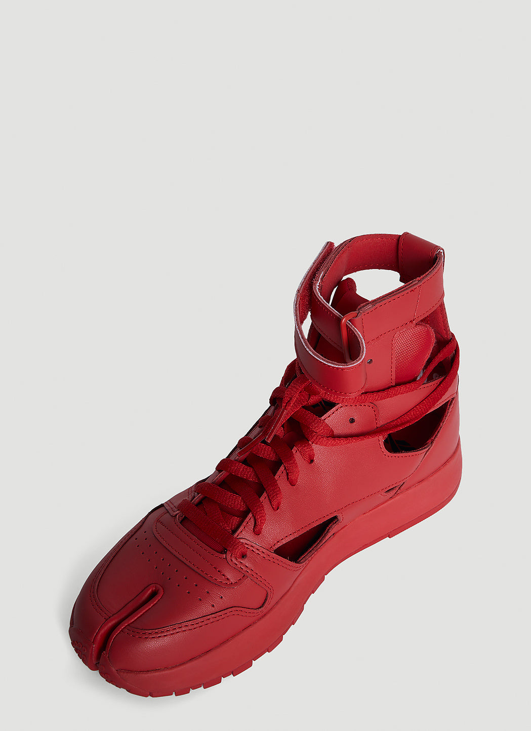 Maison Margiela Men Classic Leather Tabi High Sneakers - 5