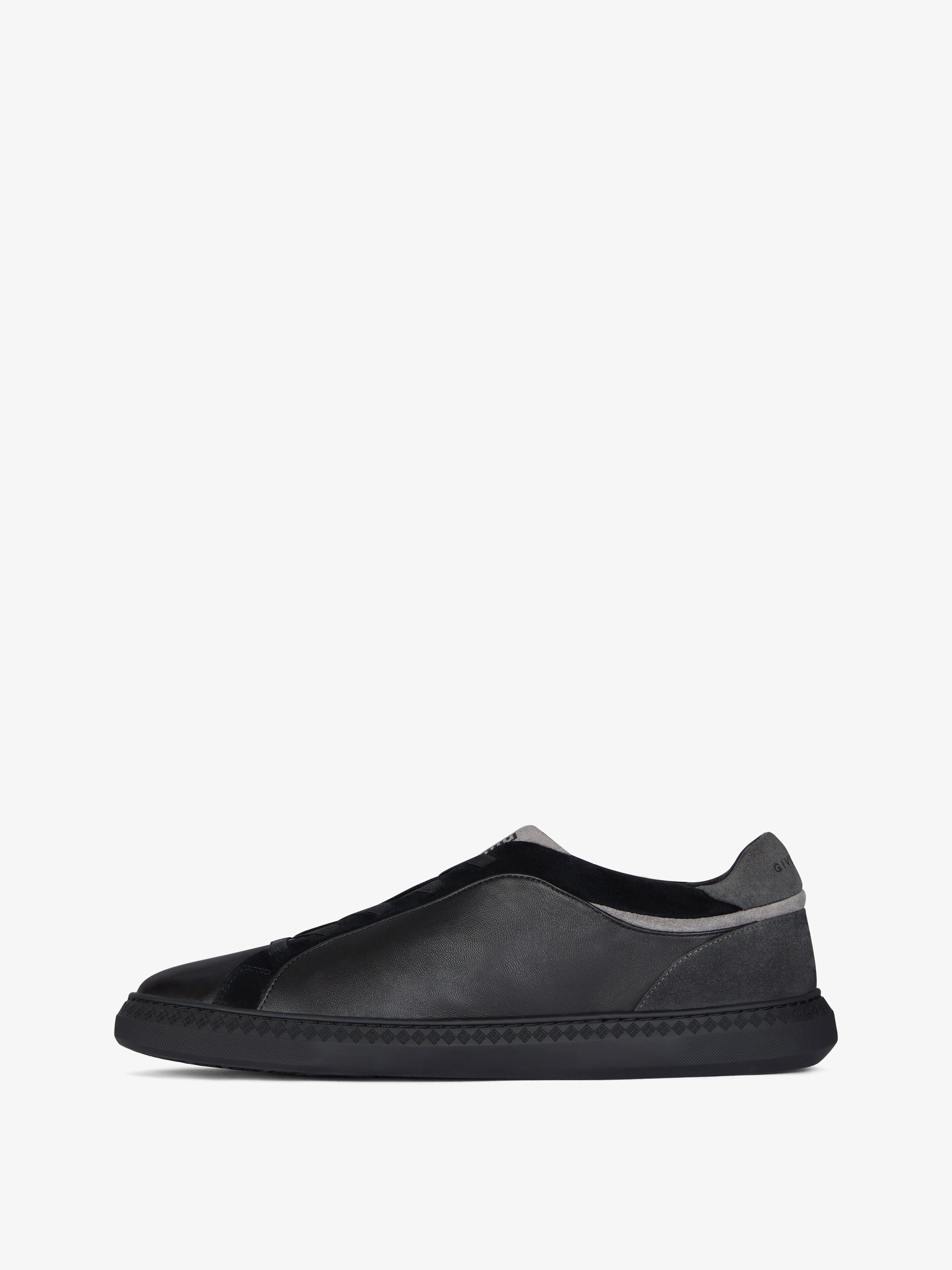 G SET SNEAKERS IN LEATHER AND SUEDE - 3