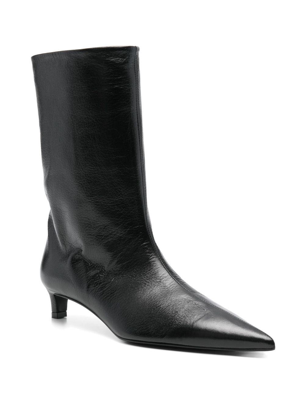 40mm leather boots - 2