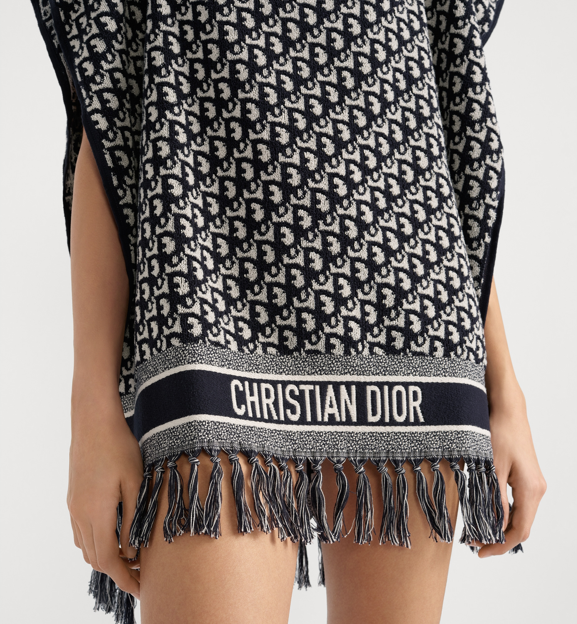 Dior Oblique Hooded Poncho - 6