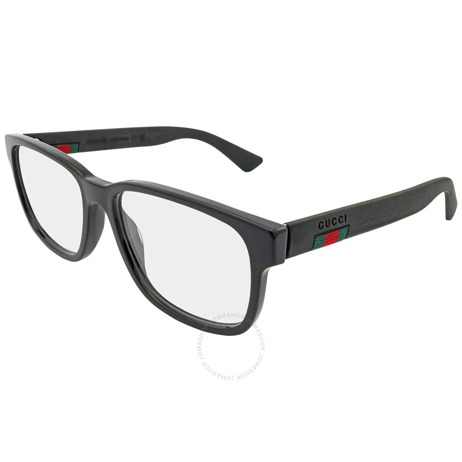 Gucci Demo Rectangular Men's Eyeglasses GG0011O 005 55 - 3