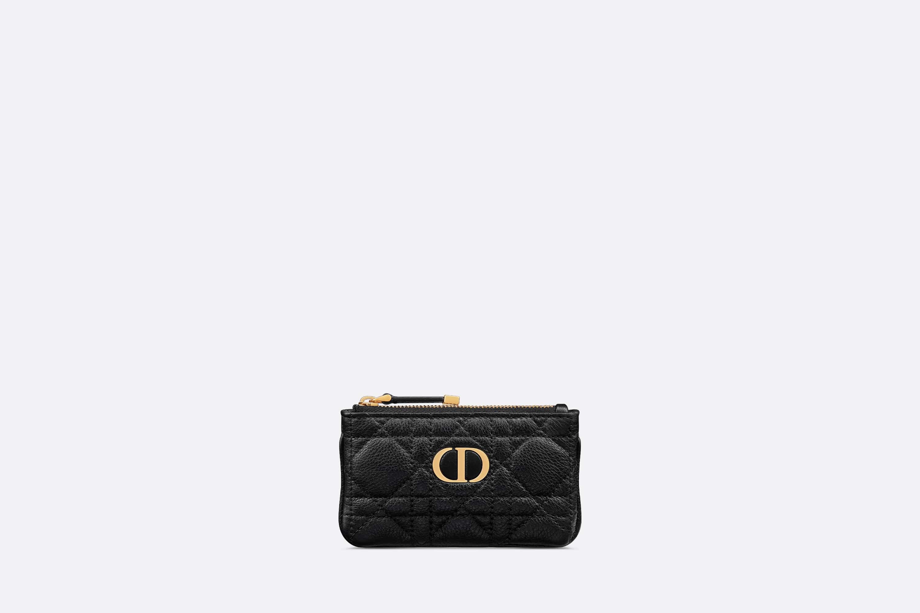Dior Caro Zipped Key Case - 1