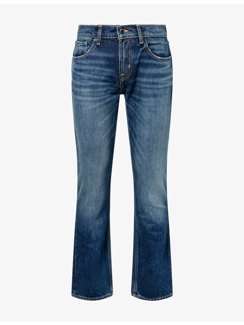 The Straight 32 Mid-Rise Denim Jeans - 1