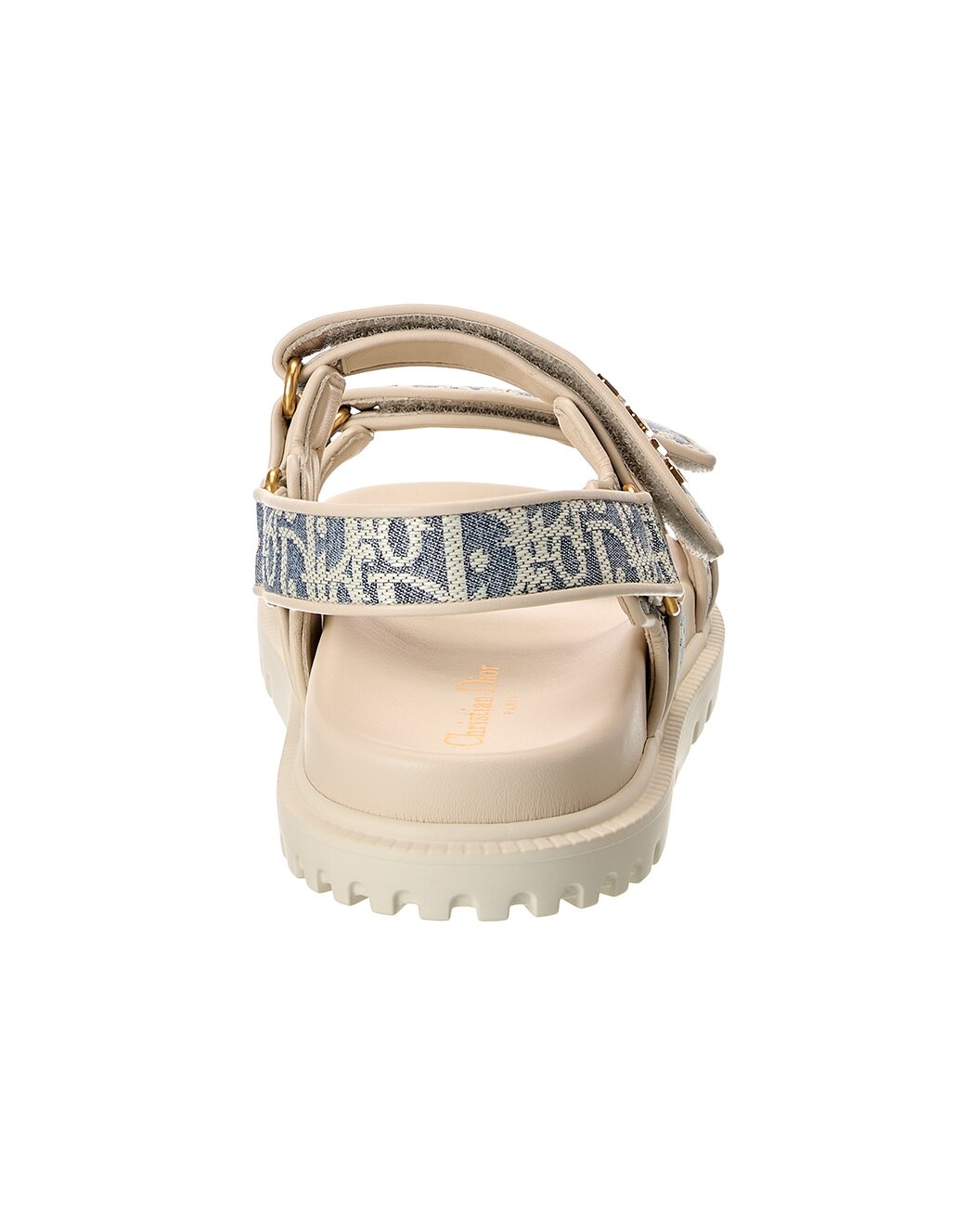 Dior Dioract Canvas & Leather Sandal - 3