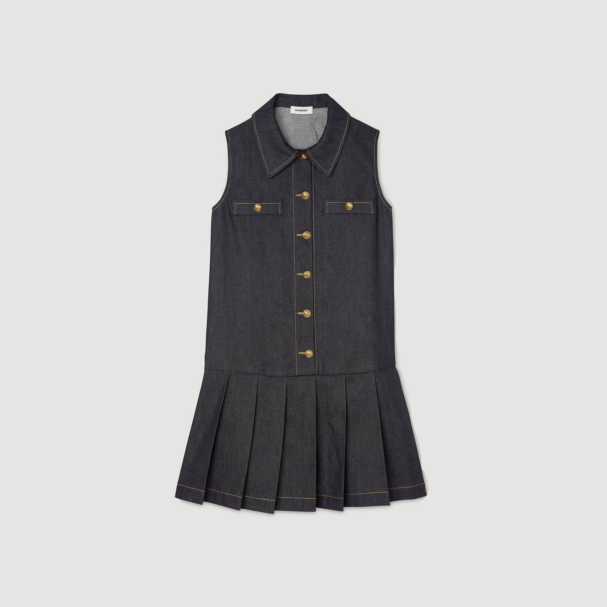 MINI DENIM DRESS - 6