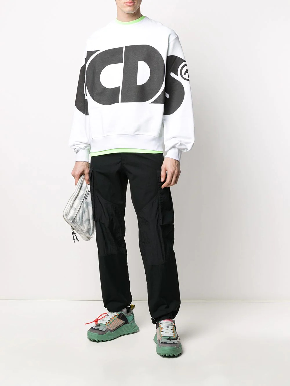 oversized logo sweatshirt - 2