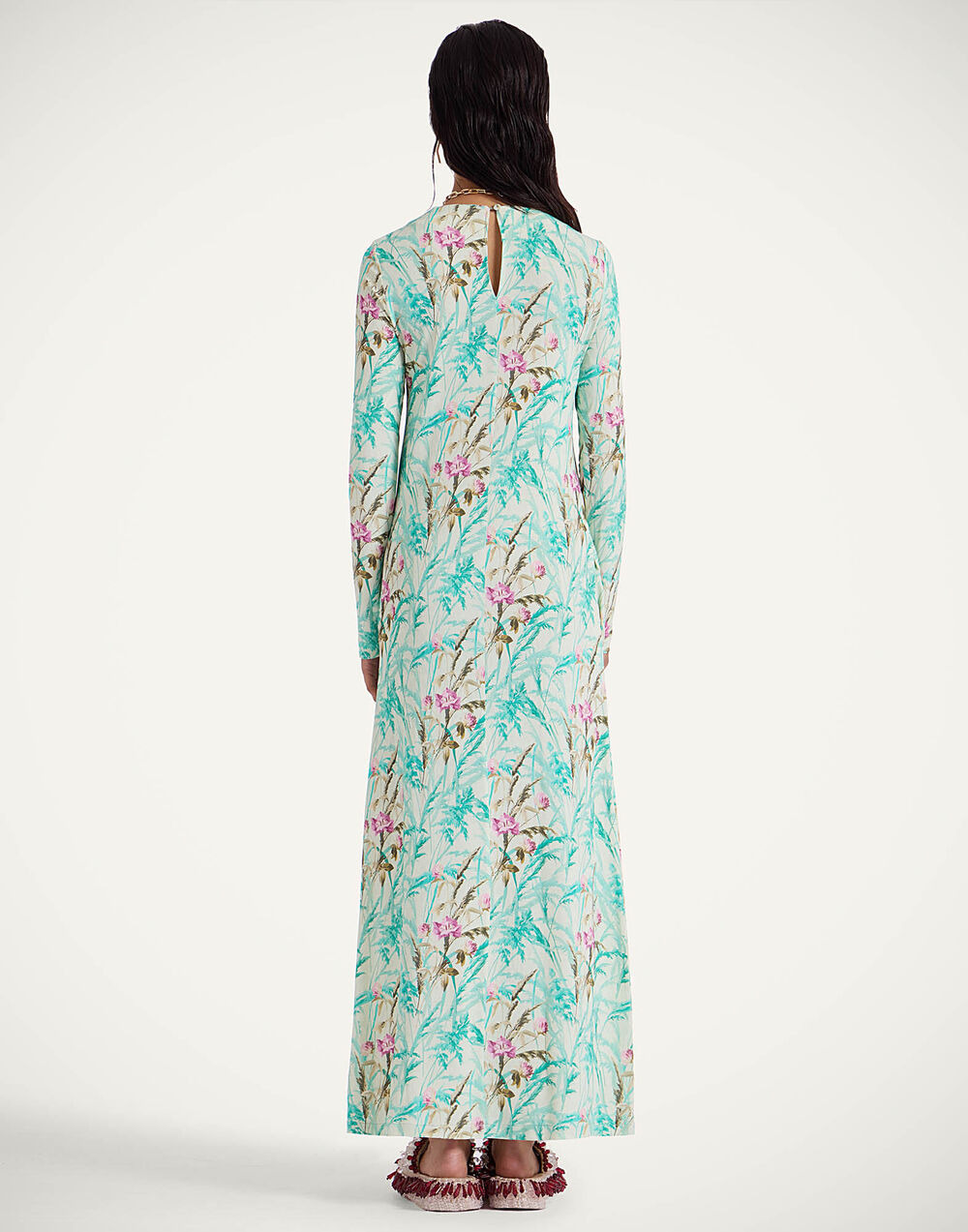 Long Sleeve Swing Dress - 5