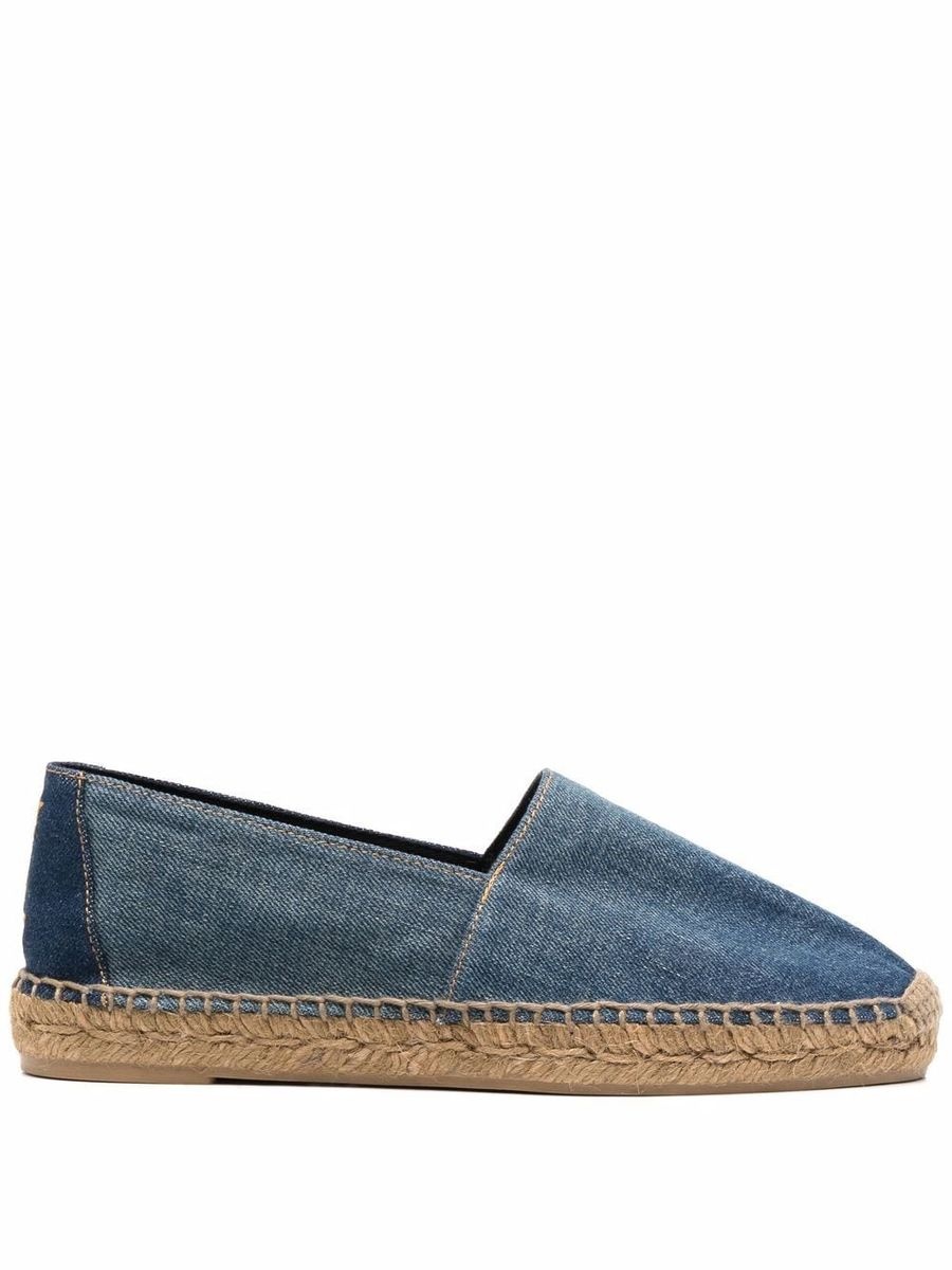 フラットシューズ Saint Laurent Espadrillas In Cotone SAINT LAURENT Saint Laurent Espadrillas | baltini | REVERSIBLE