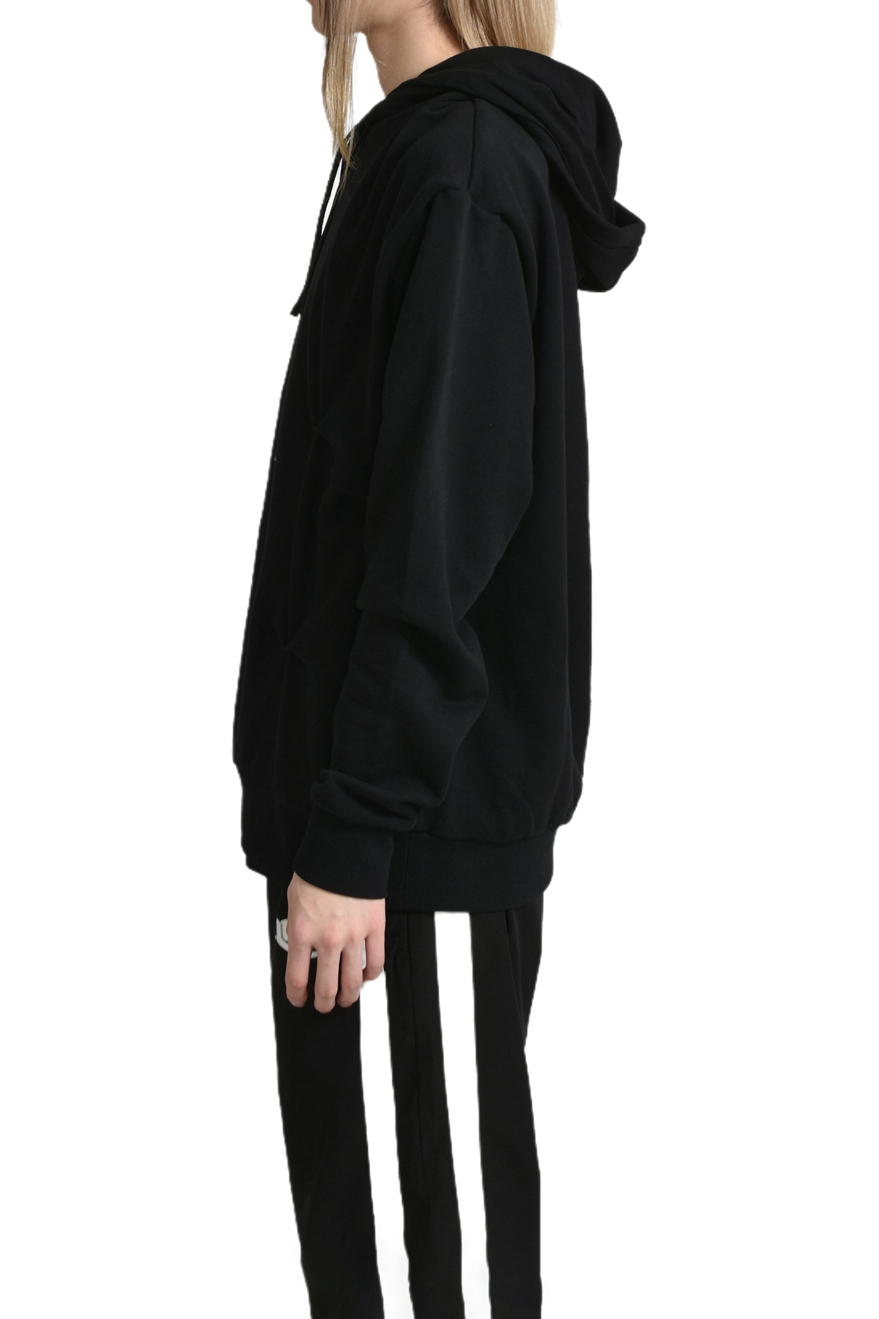 MULTI RIVET HOODIE / BLK - 3