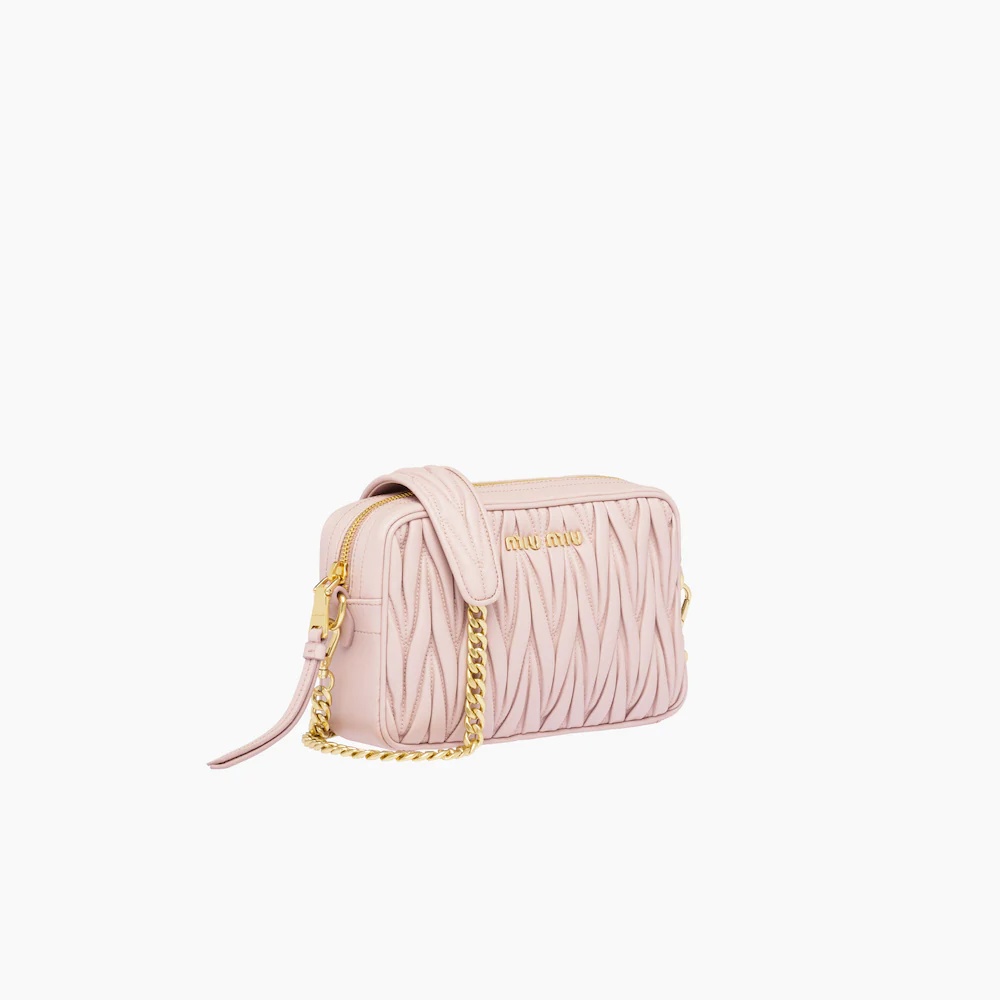 Matelassé nappa leather shoulder bag - 2