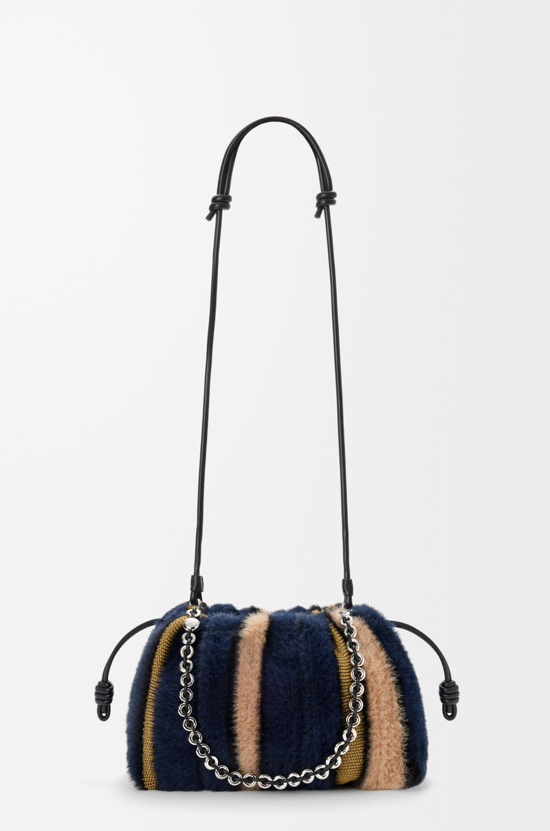 Medium Flamenco purse in jacquard knit 9