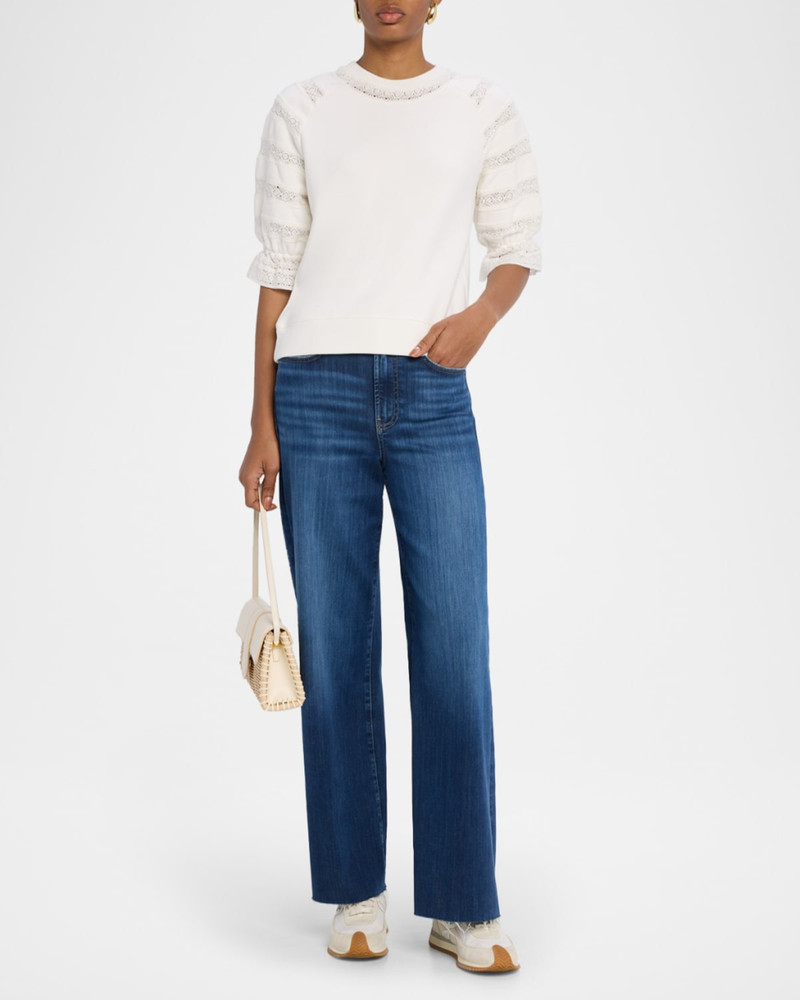 Rails Aggy Puff-Sleeve Sweatshirt outlook