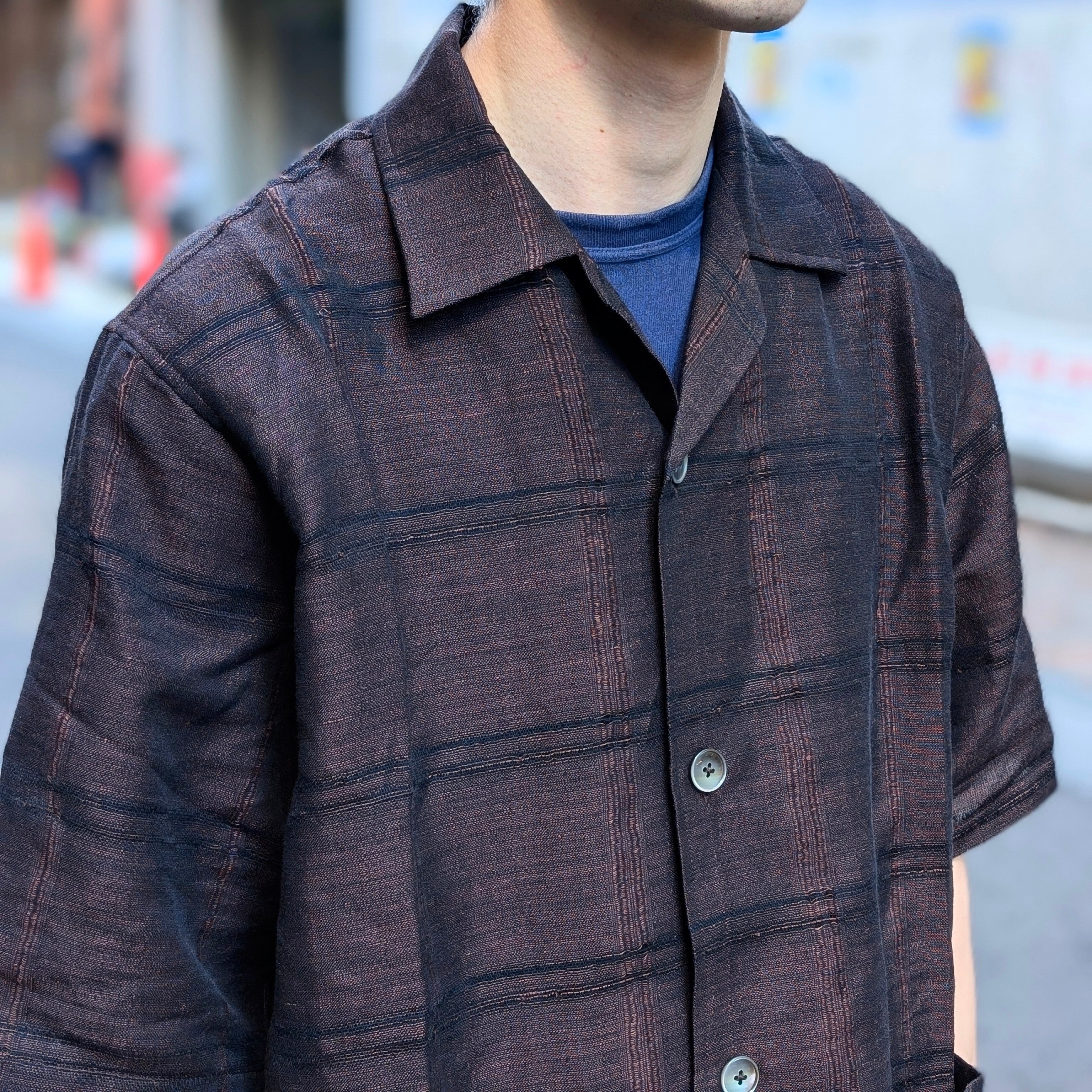 Cabana Shirt - Plaid Jacquard - QV120 - 13