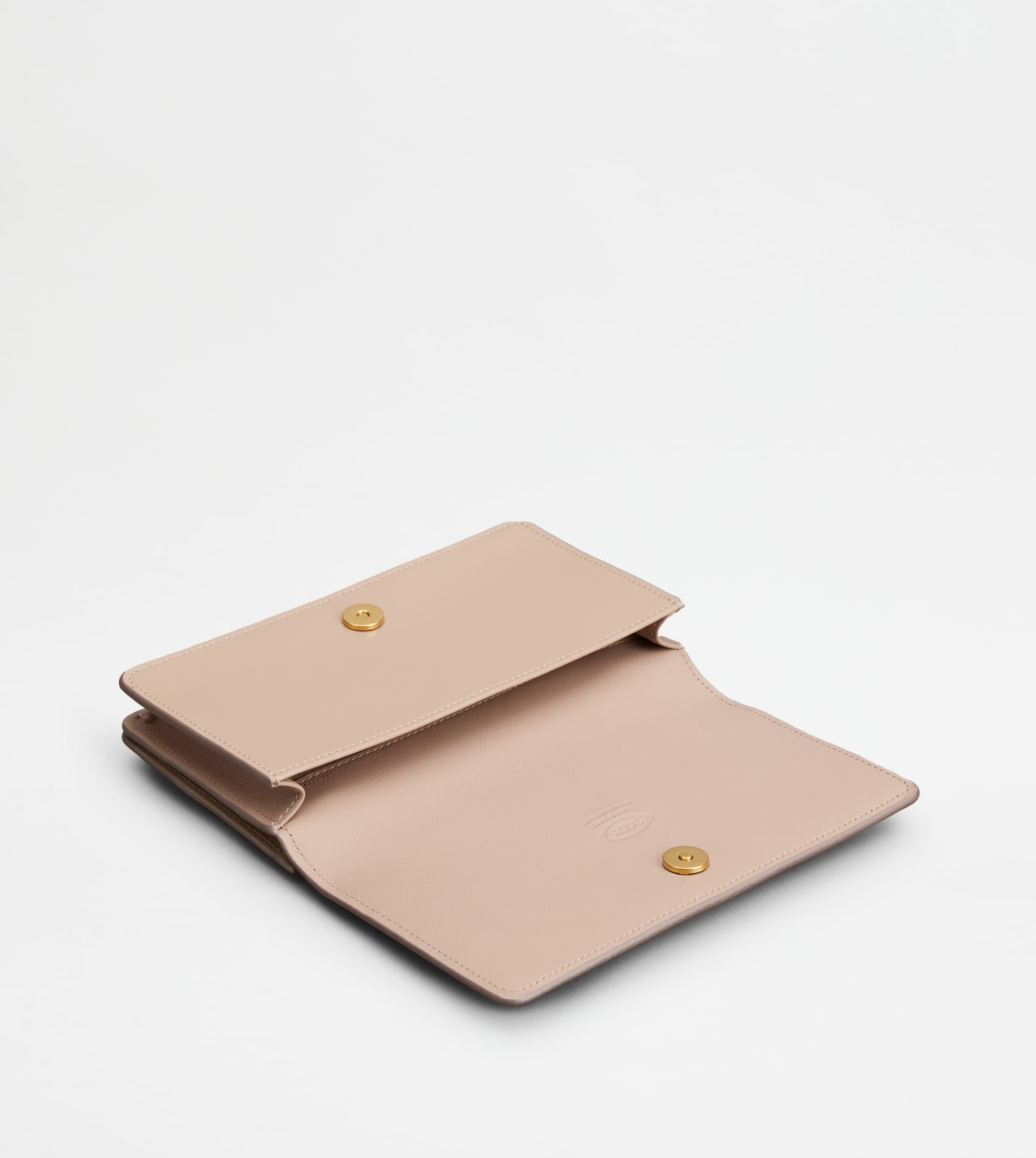 KATE PHONE HOLDER SHOULDER BAG IN LEATHER - PINK - 2