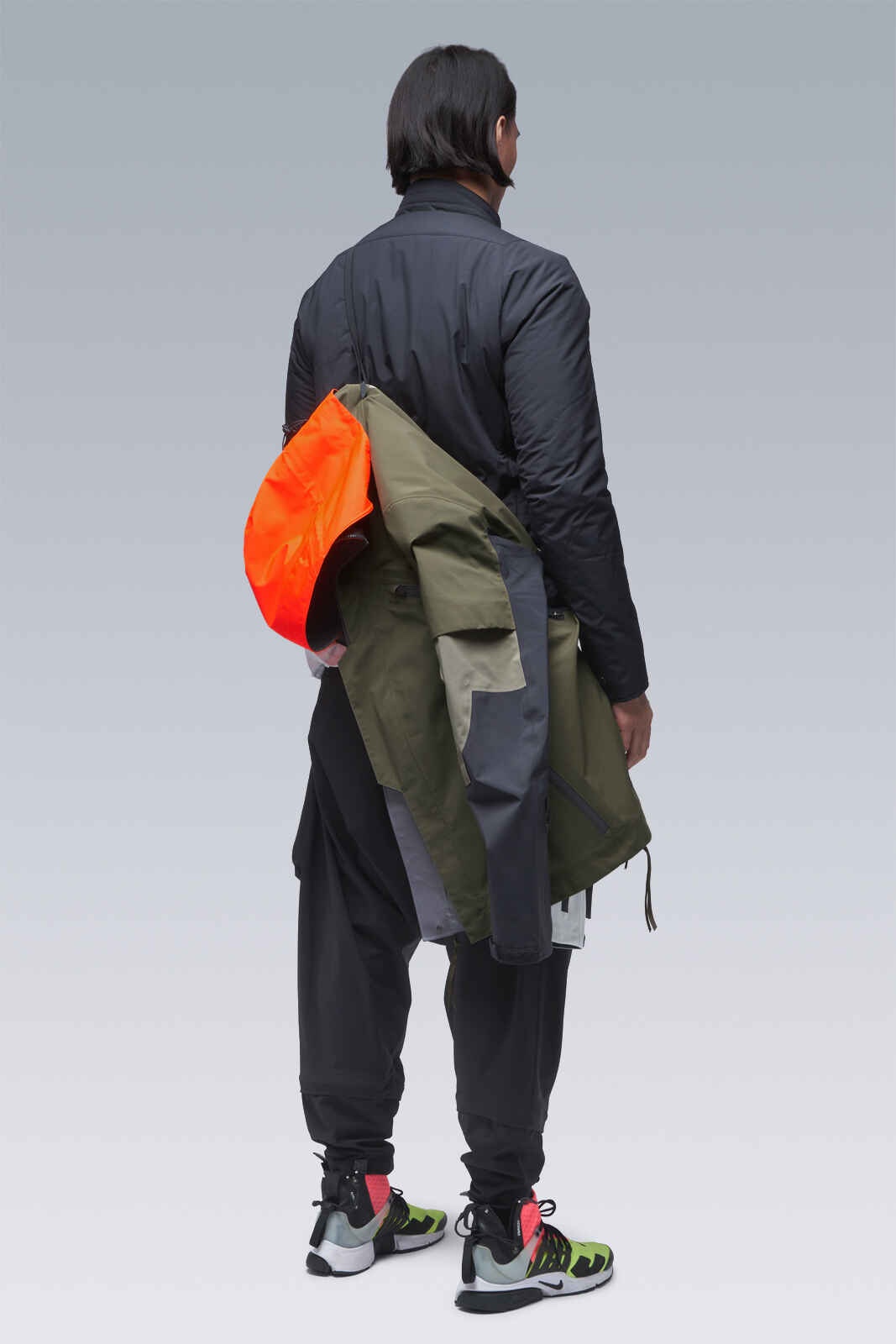 J1B-GT-MULTI Multi RAF Green (2 hoods: RAF Green & Hi-Vis Orange) - 67