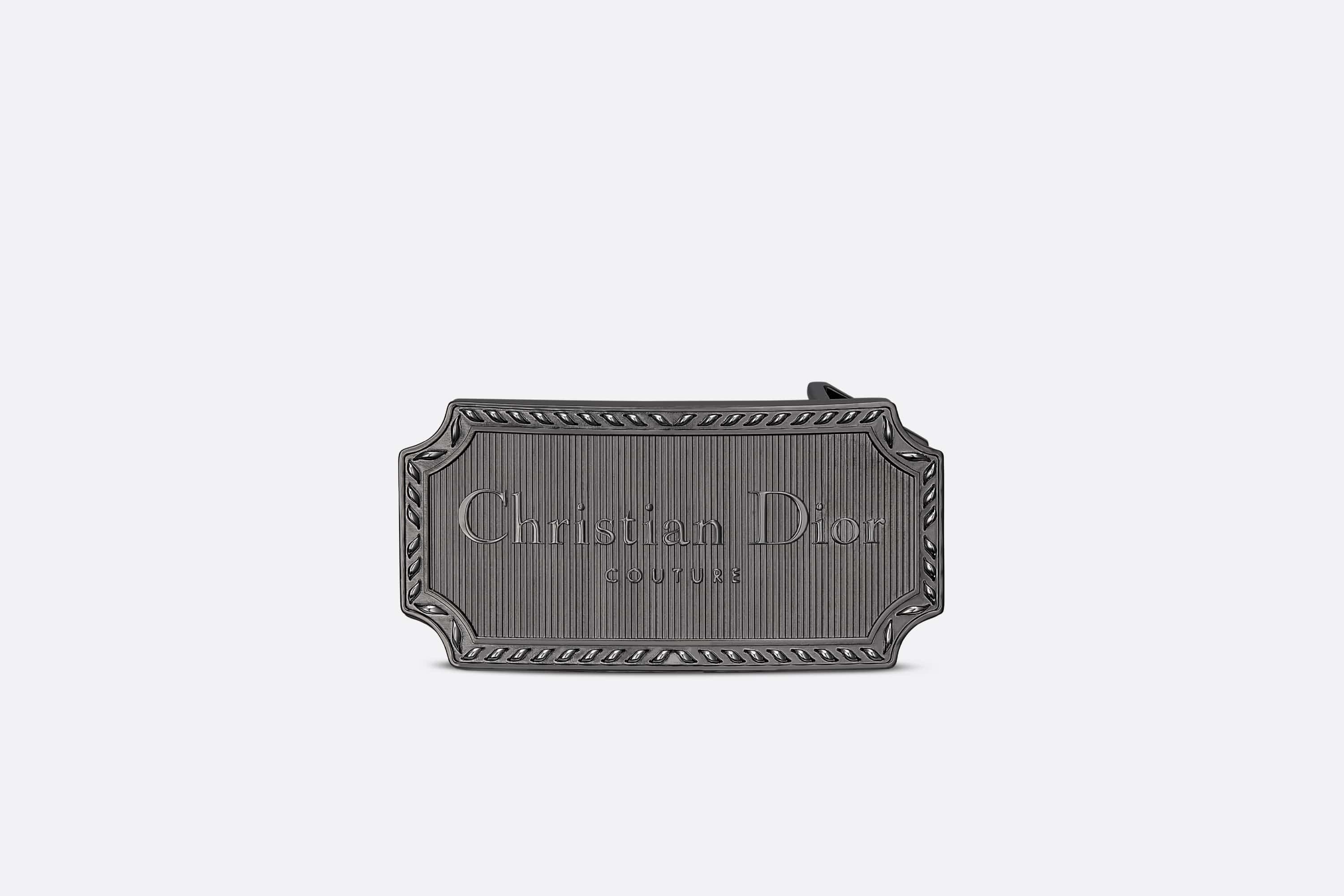 'Christian Dior COUTURE' Belt Buckle - 4
