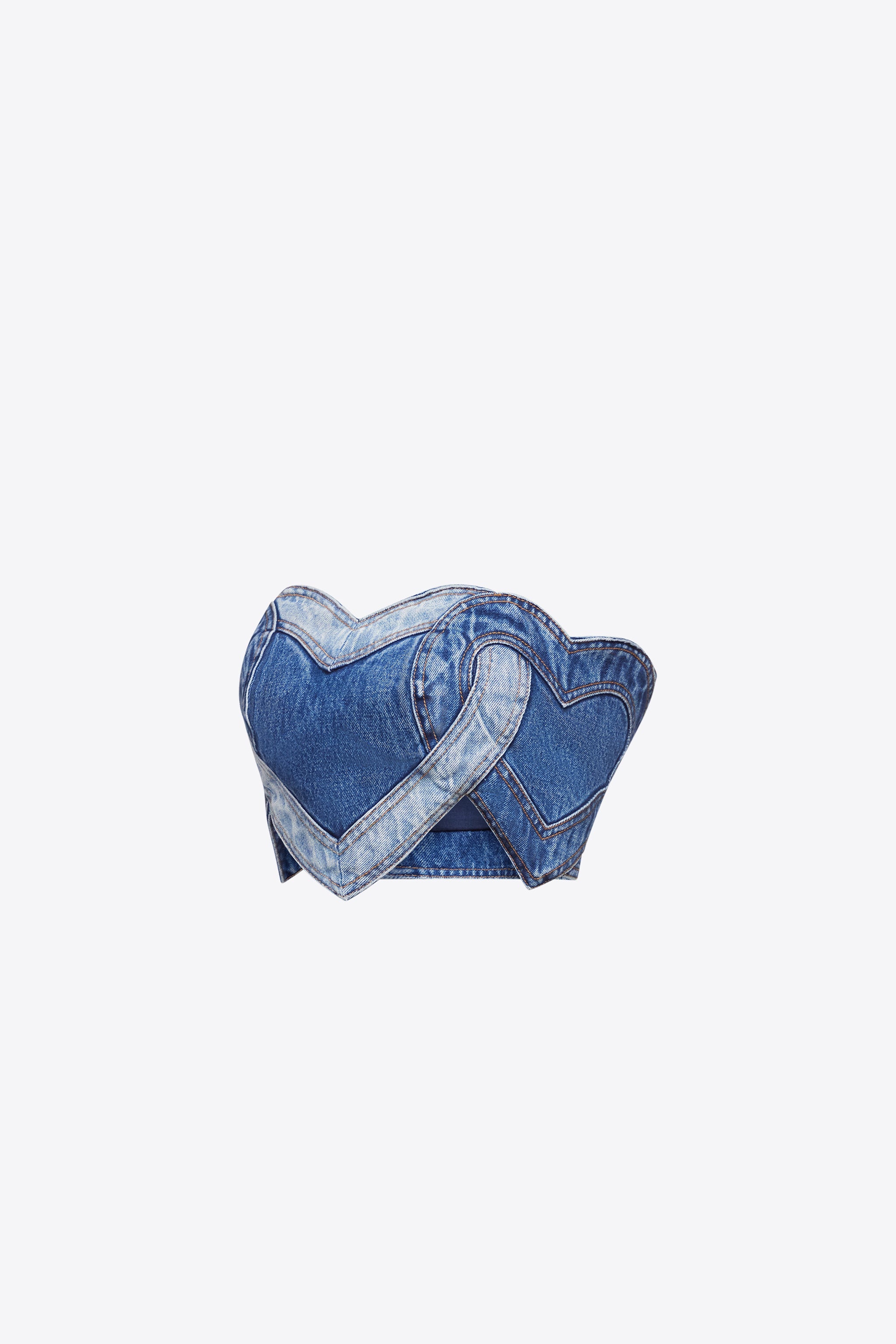 PATCHWORK HEART BANDEAU - 2